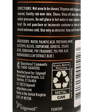 Edge Shave Cream 2.75 oz (12-Pack) for Sensitive Skin - Best International Shipping - Quality Shaving Solution - Buy Online on GoSupps.com