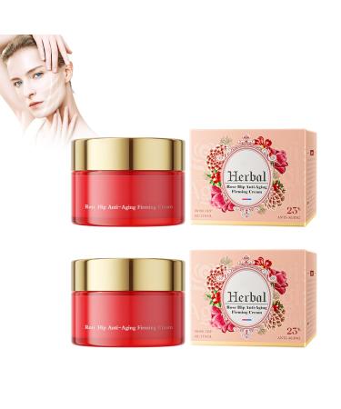 2PC Lift+ Immediate Smoothing Tensing Anti-Wrinkle Day Cream Moisturizing Firming Cream Hydratation et Nutrition Am lioration de l' lasticit de la Peau Convient Tous les Types de Peau
