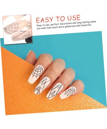 5 Sets Halloween Fake Nails Manicure False Nail Manicure Patch Fake Nails Tips Press on Nails Artificial Nail Women Fake Nail Detachable Fake Nail Women Nails DIY Nail Stickers Abs Healvian - Buy Online on GoSupps.com