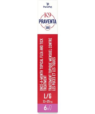 Parapet K9 Praventa 360 for Large Dogs 6 Tubes - Buy Online on GoSupps.com