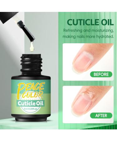 PEACECOLOR 8ML Cuticle Oil for Nails Cuticle Softener Nail Moisturizer Treatment Nail Strengthener Nail Manicure Essentials for Unisex color 192 - Buy Online on GoSupps.com