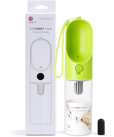 PETKIT P008 Eversweet One-Touch 400ml Travel Bottle for Dogs - Green | International Shipping Available - Buy Online on GoSupps.com