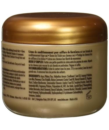 Keracare Conditioning Creme Hairdress 4 Oz - Hydrating Hair Treatment - Buy Online on GoSupps.com