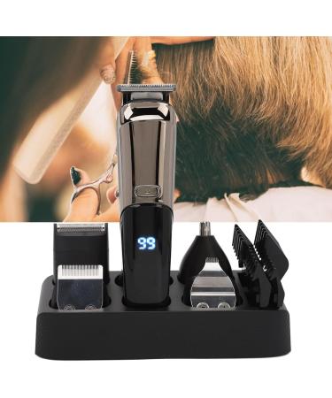 Qukaim Hair Trimmer Electric Hair Clipper All-in-One Trimmer with Guide Combs Washable LED Display for Beard Head Body Face - Buy Online on GoSupps.com