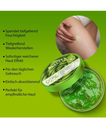 Revuele 92% Soothing Body Jelly with Aloe Vera Extract - Clinically Tested 100% Pure & Natural - 400ml - Best for Skin Relief International Shipping - Buy Online on GoSupps.com