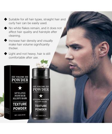 Men's Styling Powder Hair Texturizing Powder Men's Hair Texture Powder Hair Volume Powder Beard Filler At The Hair Root Natural Mattifying Hair Powder - Buy Online on GoSupps.com