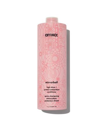amika Mirrorball High Shine + Protect Antioxidant Conditioner  1000ml 33.80 Fl Oz (Pack of 1)
