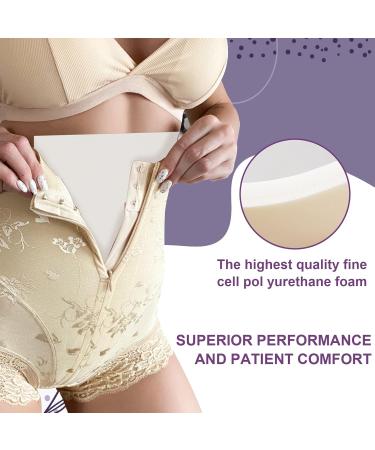 Buy 5 Pack Lipo Foam Pads for Post-Surgery Recovery | Soft Lumbar Support & Fat Suction | White/Opulent Garden - Buy Online on GoSupps.com