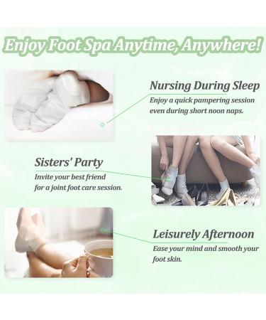 CGBOOM Foot peeling mask 5 pairs exfoliating foot socks moisturizing foot peeling mask foot care for calluses cracks dry feet removes dead skin - Buy Online on GoSupps.com