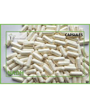 NADH - Forest Vitamin 10mg - 100 Capsules for Energy & Well-Being | International Shipping Available - Buy Online on GoSupps.com