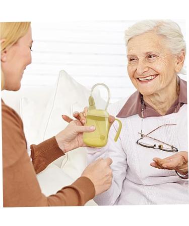 Beakers for Elderly 300ml Spill Proof Adult Sippy Cup with Scale 3-in-1 Dysphagia Cups with Straw and Handle Adult Drinking Cup for Elderly Disabled Patient Maternity Kids Adult Sippy Cup - Buy Online on GoSupps.com