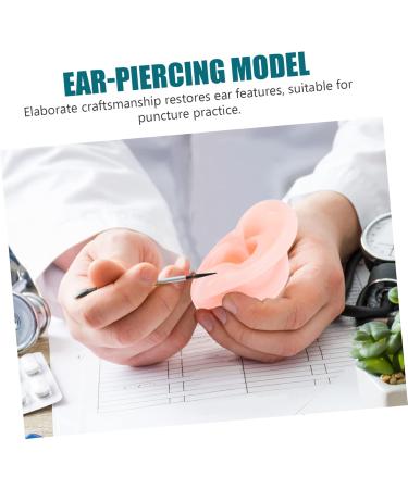 Shop Lalafina 2 Pairs Flexible Artificial Ear Models for Acupuncture & Seam Exercises - 3D Left Ear Protectors - Buy Online on GoSupps.com