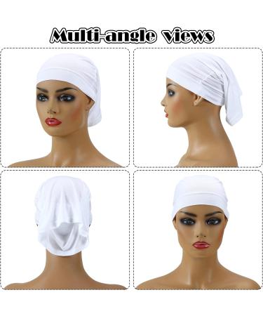 6 Pieces Unisex Spandex Dreadlocks Bands Elastic Long Hair Dreads Head Wraps Braids Bonnet Tubes Solid Colors Tube Headbands Dreadlocks Hair Wraps for Men Women Hair 6 Colors (Classic Color) - Buy Online on GoSupps.com