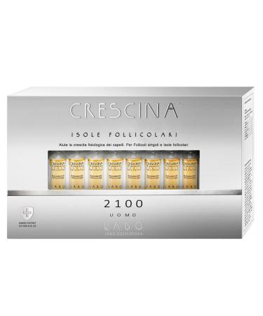 Labo CRESCINA Traitement croissance cheveux isole FOLLICOLARI 2100 Homme 40 ampoules