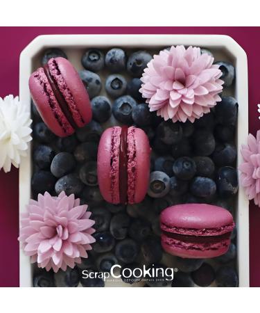 ScrapCooking - Pur e de Myrtilles 500 g - Pur e de Fruit pour P tisserie - Macarons Mousses Gel es G teaux Ganaches Nappages Coulis Glaces Cocktails - Fabriqu e en France - 4766 - Buy Online on GoSupps.com