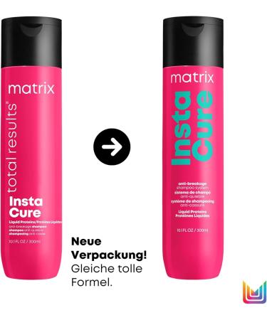 Matrix Insta Cure Liquid Protein Anti-Breakage Shampoo for Damaged Hair 1 x 300 ml - Buy Online on GoSupps.com