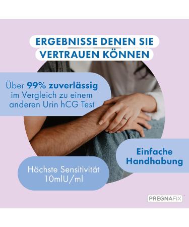 Pregnafix Pregnancy Fr htest - Accurate 6 Days Early Detection Quick 3-Minute Results Reliable & Easy to Use - Buy Online on GoSupps.com