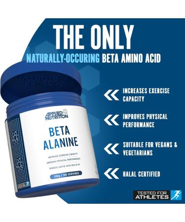 Applied Nutrition Beta Alanine 300G Unflavoured 300g - Buy Online on GoSupps.com