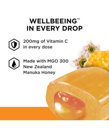 Buy Manuka Doctor Cough Drops | 30 Honey Lozenges with Vitamin C & Ginger for Immune Support | Soothing Sore Throat Relief - 4.7 oz (Pack of 1 - Buy Online on GoSupps.com