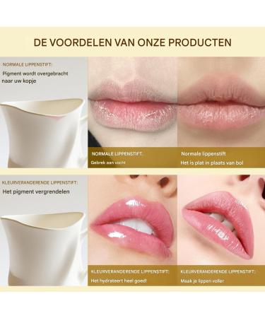 Color Changing Lipstick Clear Color Lip Stain 3 Pack Smudge Resistant Long Lasting Moisturizing Lipstick for Women for Commuting Weddings Shopping and Travel - Buy Online on GoSupps.com