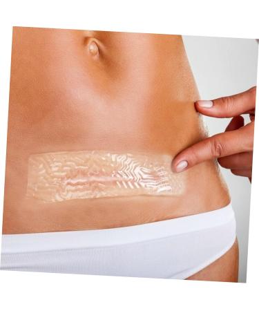 4pcs Silicone Scar Tape for Softening and Flattening Caesarean Scars - Bath-Friendly Scar Patches - Buy Online on GoSupps.com