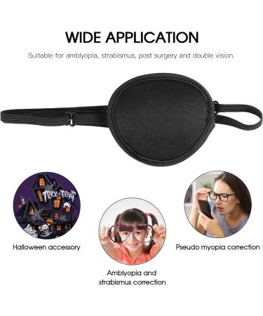 FRCOLOR Eye Patches for Adults Kids Halloween Eye Patch Pirate Patches 3D Eye Patch for Halloween Costume Lazy Eye Strabismus - Buy Online on GoSupps.com