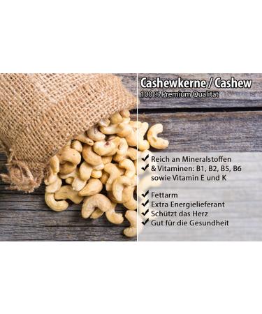 Buy Raw Cashwkerne - Natural Untalzen Whole Kernure | No Salt Eco-Friendly Packaging (250g - 5kg) - Buy Online on GoSupps.com