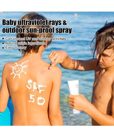 Sunscreen Cream for SPF 50 Sunscreen SPF 50+ Sunscreen Lotion - UV Protective Cream Resistant to 50ml Non-Greasy Moisturizing Sunscreen for Face and Body for Women - Buy Online on GoSupps.com