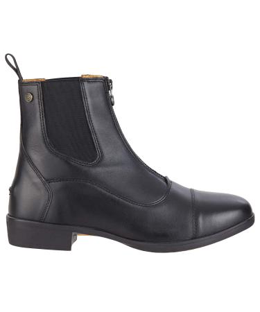 Suedwind Footwear Advanced II FZ Reit ankle boot with zipper at the front slipper shoe made of cowhide |Great fit |Ortholite sole for maximum comfort |Boots in black size.38
