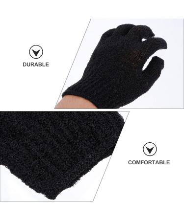 4 Pairs Exfoliating Back Scrub Gloves - Bath Mitts for Dead Skin Shower & Body Care | Loofah-Style Polyester Mittens - Buy Online on GoSupps.com