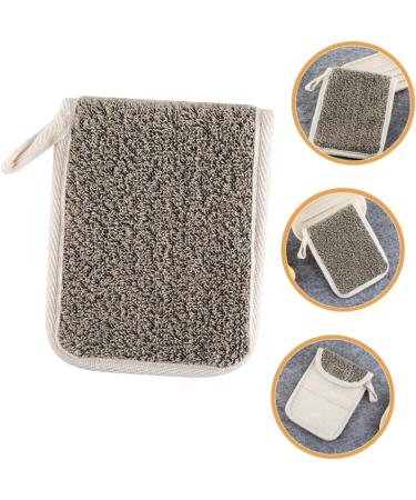 Shop Men's Exfoliating Soap Pouch & Scrubber - Flax Body Loofah & Mittens for Ultimate Shower Experience | International Shipping Available - Buy Online on GoSupps.com