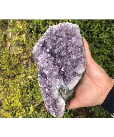 Natural Crystal Rough Amethyst 1.7kg Large Natural Amethyst Crystal Cluster Quartz Stone - Buy Online on GoSupps.com