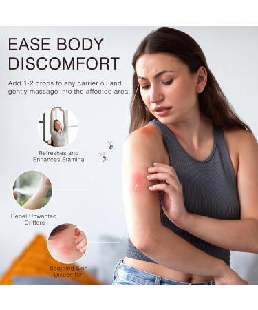 MUNUSNA Eucalyptus Essential Oil and Peppermint Essential Oil Premium Grade Pure & Natural Essential Oils for Hair Body Skin Aromatherapy Diffuser Meditation Massage Home Candle Soap Bath Bo - Buy Online on GoSupps.com