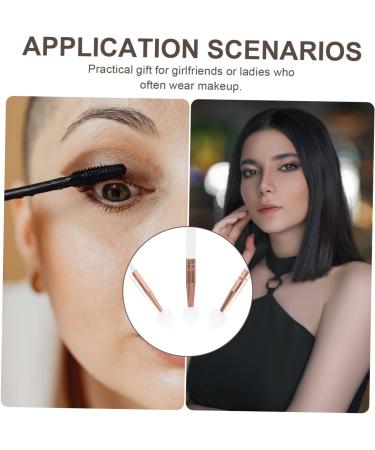 Ipetboom 3pcs Headed Tools Brush Eyeshadow Practical Shaped Simple Eye Cosmetics Makeup Handheld - Buy Online on GoSupps.com