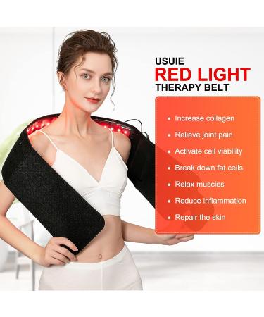 USUIE Red Light Therapy Belt - Infrared Wrap Device for Muscle Pain Relief - Women's Gift - Buy Online on GoSupps.com