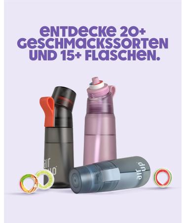 Air Up Original Gen 2 Bottle (600ml) | Tritan BPA Free | Includes 5 Sugar-Free Flavor Pods | Stylish Purple Lavender Drinking Bottle Starter Set - Buy Online on GoSupps.com