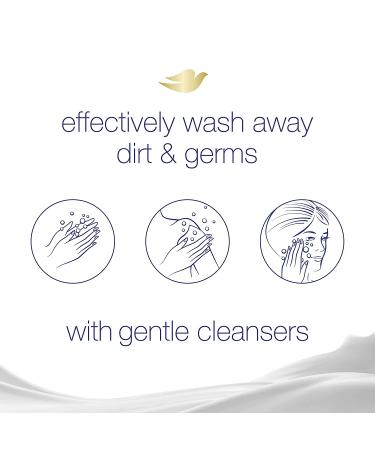 Dove Beauty Bar 3.75 oz 14-Pack | Gentle Skin Cleanser with 1/4 Moisturizing Cream | Unscented and Moisturizing | Soft Skin Care - Buy Online on GoSupps.com