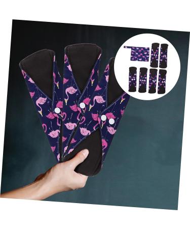 Healifty Reusable Sanitary Pad Set - Women's Cloth Menstrual Pads with Wings | Washable Feminine Pads Accessories - Buy Online on GoSupps.com