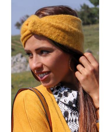 Stylbreaker Women's Fine Knit Headband - Soft Twist Knot Detail Warm Winter Hair Band in Gray - Perfect for Cold Weather - Buy Online on GoSupps.com