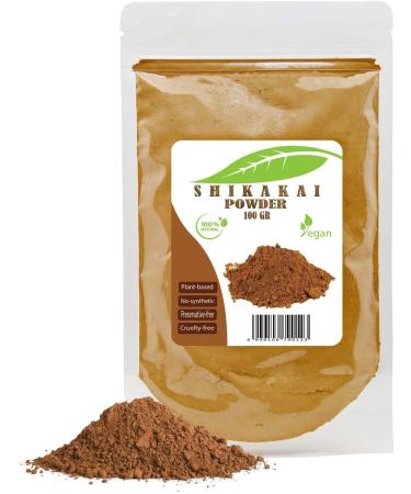 SHIKAKAI POWDER - 100/200/300 Gr - Good hair cleansing abilities | Suitable for all hair types and oily skin problem skin | 100% pure and natural (100 Gr) - Buy Online on GoSupps.com