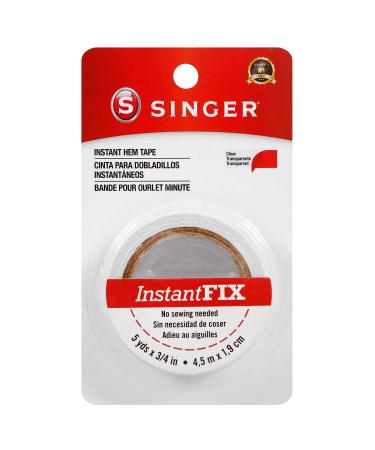 SINGER 00241 Instant Fix Hem Tape, 3/4-Inch by 5-Yards 81214