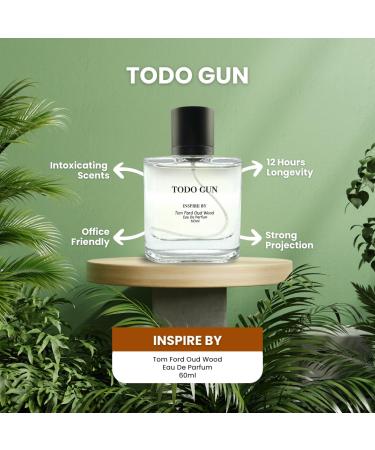 Fougere Oud: Oud Wood impression | Long-Lasting Eau De Parfum| Eau De Parfum Unisex Scent | 60ml Eau de Parfum Unisex - Buy Online on GoSupps.com