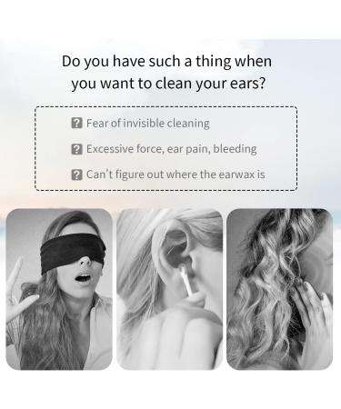 Wireless Ear Camera with 6 LED Lights | Ear Wax Removal Kit for Kids, Adults & Pets | Compatible with iPhone, iPad, Android | GPEESTRAC Pure Black - Buy Online on GoSupps.com
