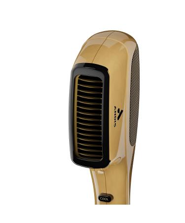 Andis 1875-Watt Tourmaline Ceramic Ionic Styling Hair Dryer - Frizz-Free Technology - Lightweight & Safe for Normal and Curly Hair - Gold - Buy Online on GoSupps.com