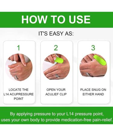 Buy Hypoglycemic Acupuncture Clips - Migraine Relief & Sugar Control (Pink 4 Pcs) | International Shipping - Buy Online on GoSupps.com