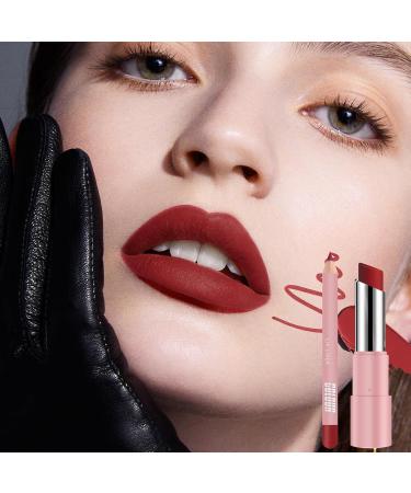 Moisturizing Tinted Lip Balm Waterproof and Resistant Contour Long-Lasting Nourishing Plumping Effect Non-Sticky Matte Finish for Cold Weather Nighttime and Everyday Makeup - Buy Online on GoSupps.com