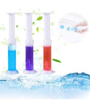Darryy 3 pieces toilet fresh seal 12 gels toilet fresh seal toilet-fresh seal after filler toilet fresh seal starter set lavender rose ocean toilet fresh seal starter