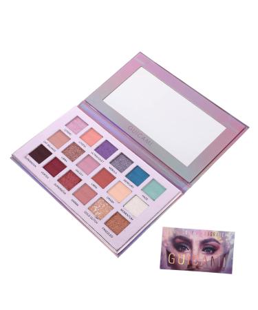Didiseaon 1pc 15 15 Colors Eye Shadow Plate Portable Eyeshadow Compact 15 Colors Eyeshadow Powder