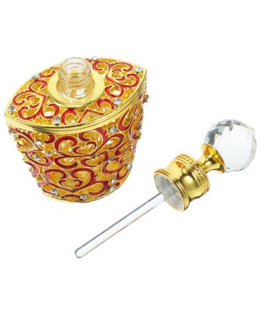 POPETPOP Perfume Bottle Essence Bottle Refillable Fragrance Bottle Ancient Vial Perfume Vial Bottle Aromatherapys Bottle Vintage Perfume Jar Perfumes Decor Glass Essential Oil Travel Dubai