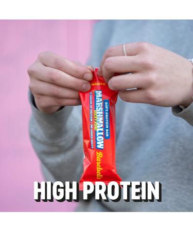 Buy Barebells Protein Bar - Delicious Marshmallow Rocky Road 17g Protein Sugar-Free Palm Oil-Free 12x55g - Buy Online on GoSupps.com